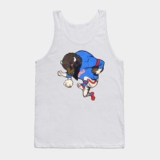 Buffalo Reimagined Alternative Fighting Mascot Tank Top